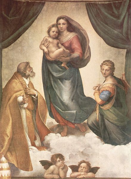 The Sistine Madonna. Raphael.